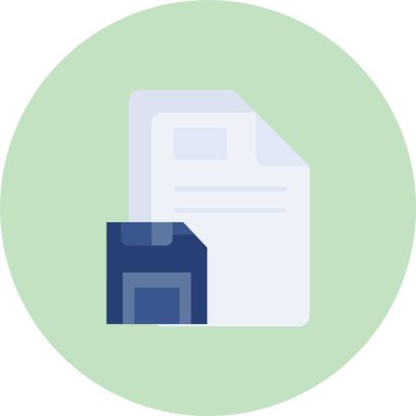 Modern simgenin vektör illüstrasyonu