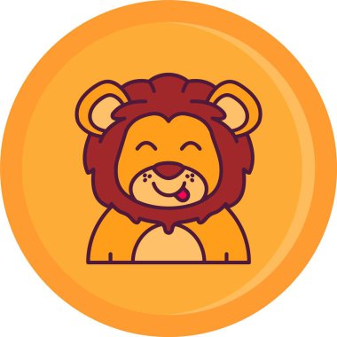 Aslan simgesi, taslak biçimi