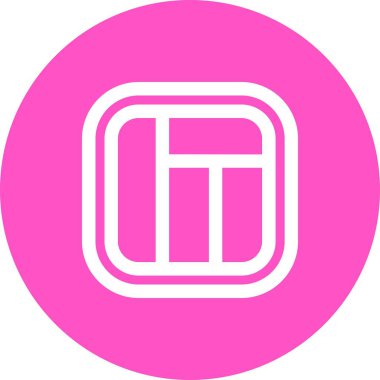 Gıda simgesinin vektör illüstrasyonu