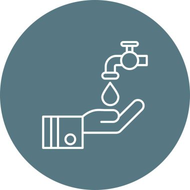 vektör tap simgesi illüstrasyonu