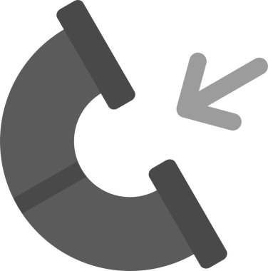 ok yönü simgesi doldurulmuş - taslak biçimi