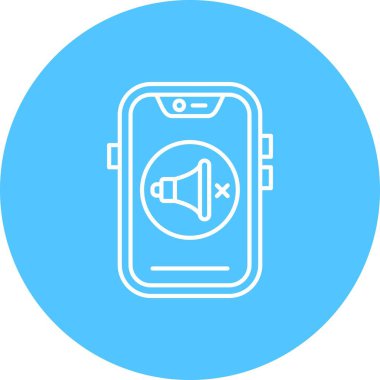 Vektör Mobil simge illüstrasyonu