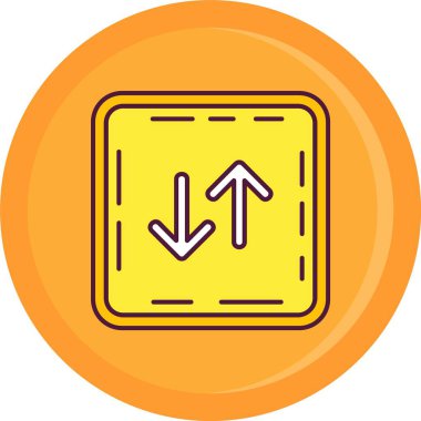 vektör yön simgesi biçimi