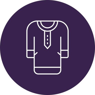 Bir insan simgesinin vektör illüstrasyonu