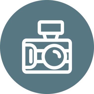 kamera vektör çizgisi simgesi deseni