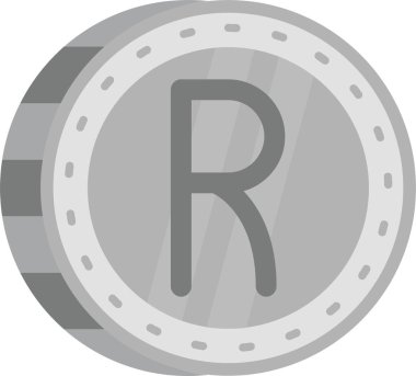 Para simgesi, vektör illüstrasyonu