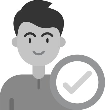 Yüzünde gülümseme olan genç bir adam.