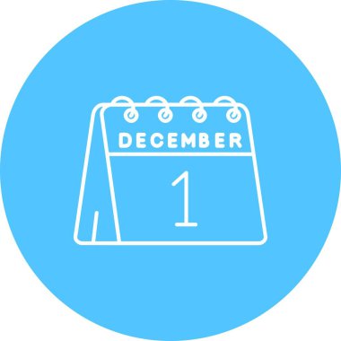 vektör Takvimi Simgesi illüstrasyonu