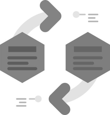 Web & mobil için iş yönetimi dairesi simgesi