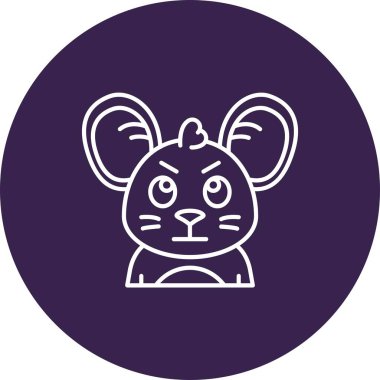 Fare simgesi vektör çizimi