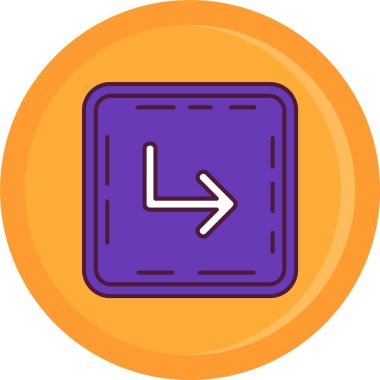 Vektör evrensel simgesi Trendy bakmak