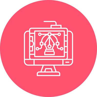 vektör izleyici simgesi illüstrasyonu