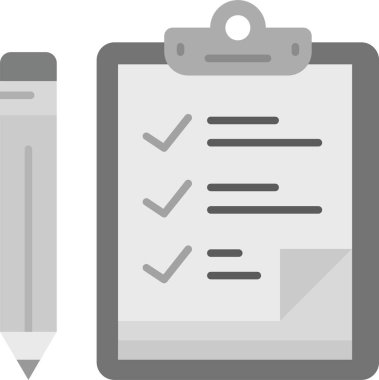 kontrol listesi işaretleri simgesi