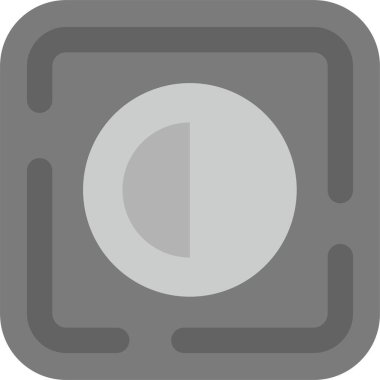 kamera deklanşör simgesi katı biçimde