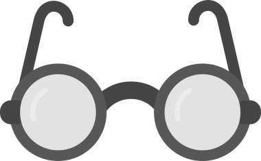 gözlük ikonu vektör illüstrasyonu