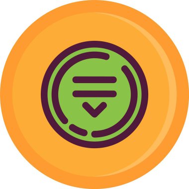 vektör kontrol simgesi illüstrasyonu