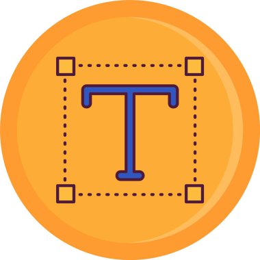 Para için. Web simgesi basit illüstrasyon