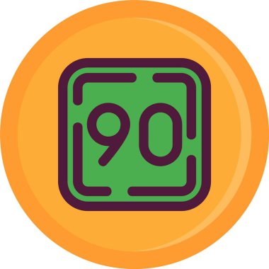 Yiyecek ve içecek ikonunun vektör simgesi