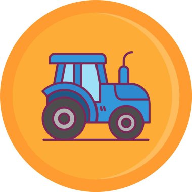 Traktör simgesi trend biçimi izole edildi