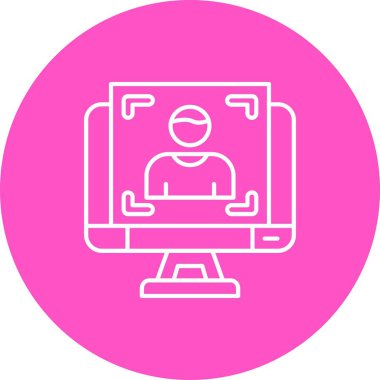 seo modern simgesinin vektör illüstrasyonu