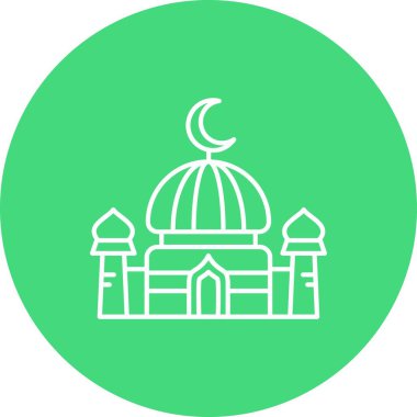 Ramazan simgesi, vektör illüstrasyonu