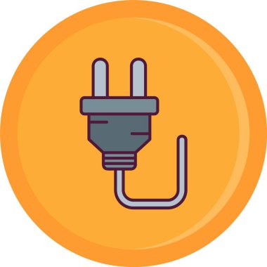 Dolgu simgesinin vektör illüstrasyonu