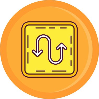 ok yönü simgesi, özet biçimi