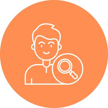 Seo simgesinin vektör illüstrasyonu