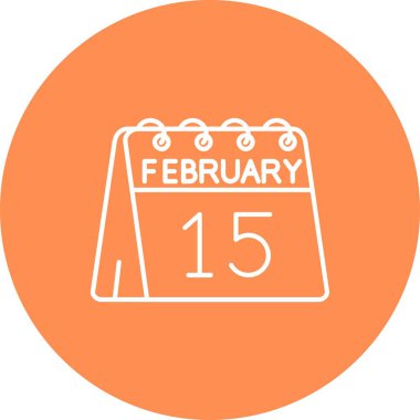 Bir günlük takvimdeki 21 Şubat tarihi