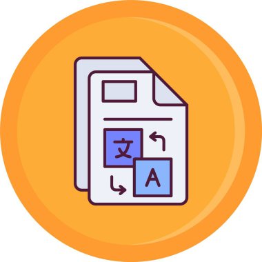 kişisel ve ticari kullanım için dosya vektör simgesi modern basit vektör çizimi