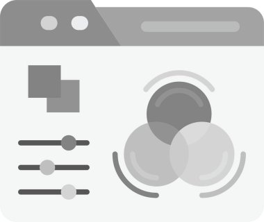 seo modern simgesinin vektör illüstrasyonu