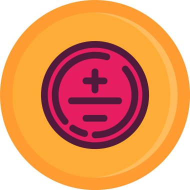 Kişisel ve ticari kullanım için vektör illüstrasyon simgesi.