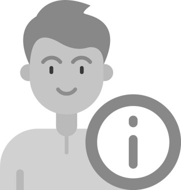 avatar erkek kişi simgesi düz stil