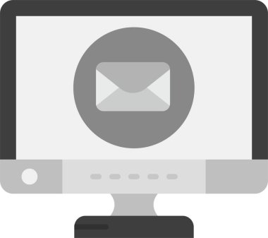 e-posta simgesi ana hat biçiminde