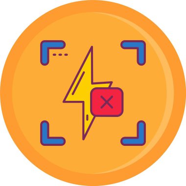 Modern bir simgenin vektör illüstrasyonu