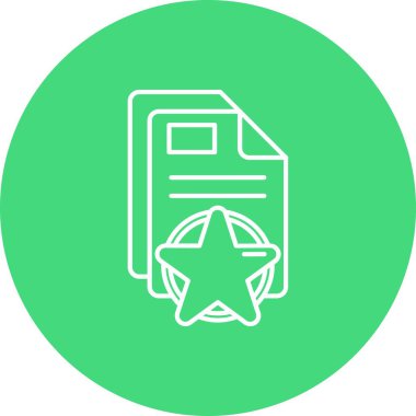 Vektör evrensel simgesi Trendy bakmak.