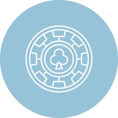 güzel Çin yuan çizgi vektör simgesi