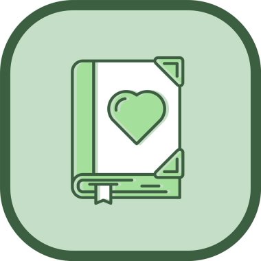 kitap simgesi vektör illüstrasyonu