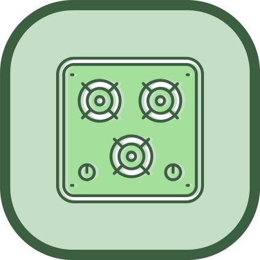 Eşsiz Fan Vektör Satırı Simgesi