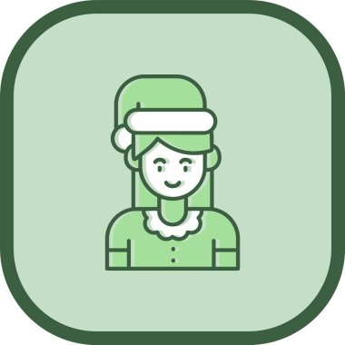 vektör Noel simgesi illüstrasyonu