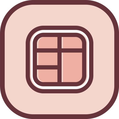 kart simge vektör çizim