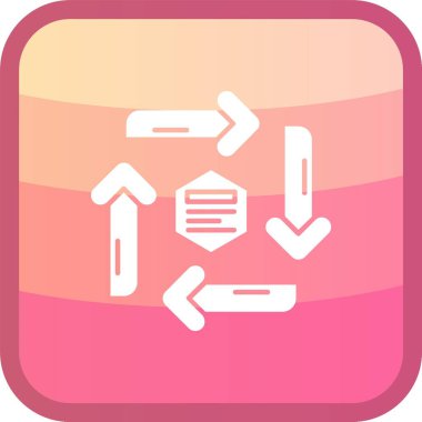 güzel veri paylaşım vektör simgesi