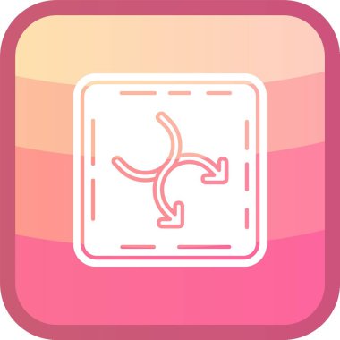 Eşsiz Kokteyl Vektörü Kabartma Simgesi