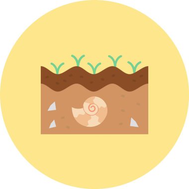 Bahçe ve tarım için vektör düzlüğü simgesi