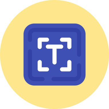 Modern yol simgesinin vektör illüstrasyonu