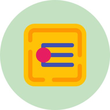 Seo simgesinin vektör illüstrasyonu