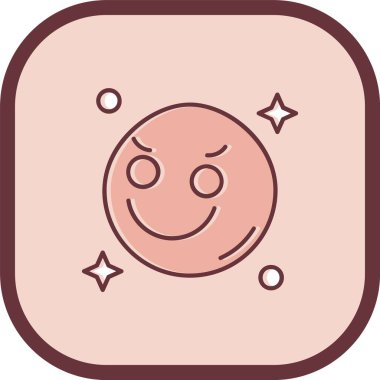 Kıskanç simge vektör illüstrasyon tasarımı