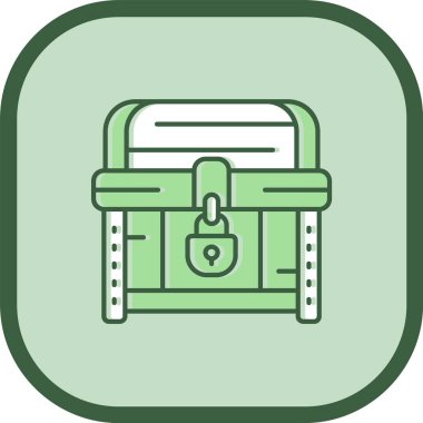 çanta simgesi vektör illüstrasyonu