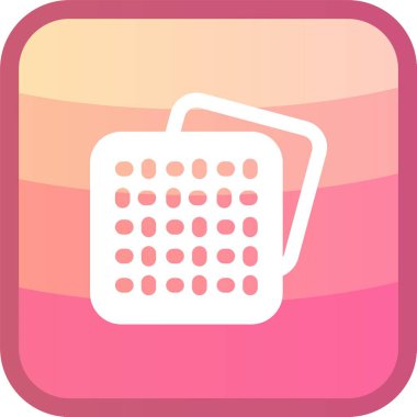 Eşsiz alışveriş sepeti çizgisi vektör simgesi