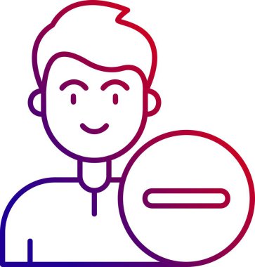 Sakallı bir adamın vektör çizimi